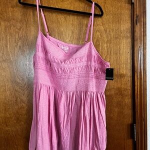 Torrid Pink Slub Jersey Top